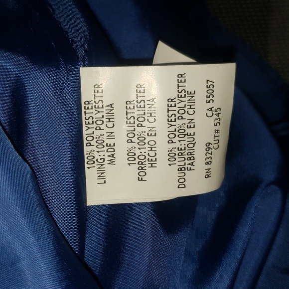 Jump Apparel Strapless Sequins Blue Colorshift Fit & Flare A-Line Long Dress 3/4 - Picture 17 of 17